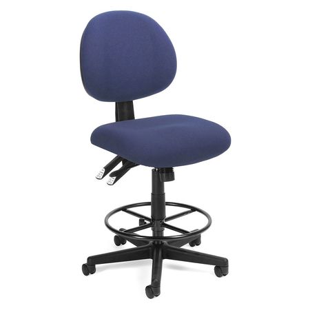 Computer Task Chair 24/7 W/dk,202,blue (