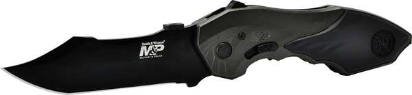Folding Knife, Clip Point, 5 In, SS, Smooth