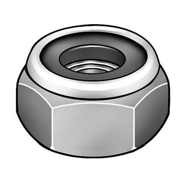 Nylon Insert Lock Nut, 3/4