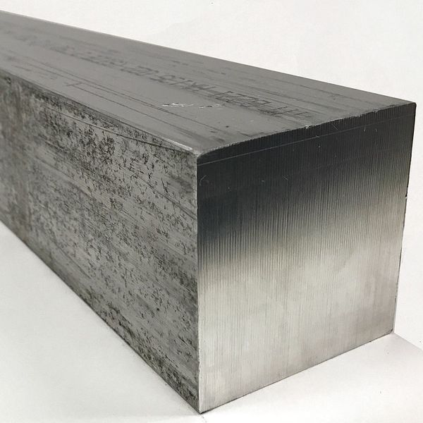 Alum Bar/Rod, 6061, 1.00 sq., 6 ft.