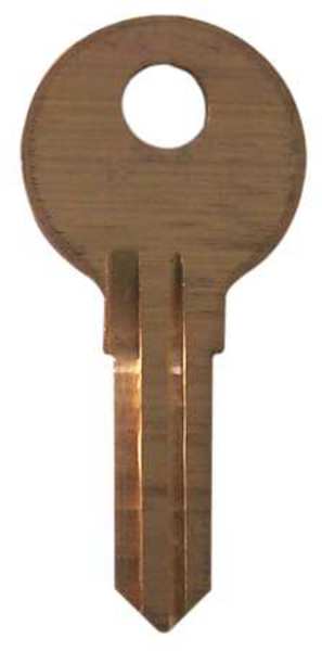 Key Blank, Brass, 1678, PK10