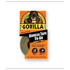 THE GORILLA GLUE COMPANY, Handy 1" Roll Gorilla Tape. Need Assista
