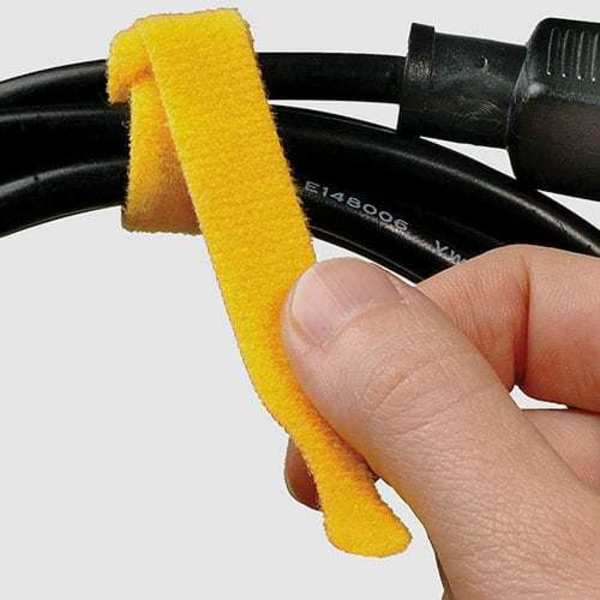 RIP-TIE LITE, Hook And Loop Cable Tie,1/2x6",pk100 (1