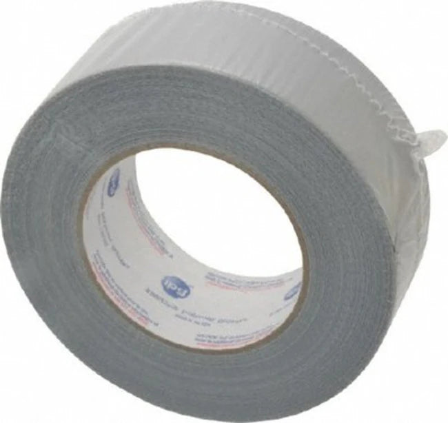 INTERTAPE, 2" X 55m Silver Duct Tape8 Mil, Rubber A