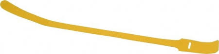 SPEEDTECH, 15" Long Yellow Nylon & Polyethylene Hoo