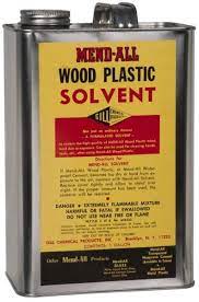 MENDALL, 32 Oz Wood Filler Solventclear, Solvent