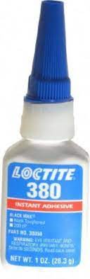LOCTITE, 1 Oz Bottle Black Instant Adhesiveseries