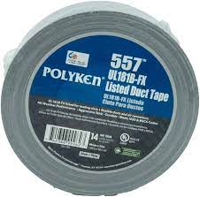 POLYKEN, 48mmx 55m Silver Duct Tape 1rl