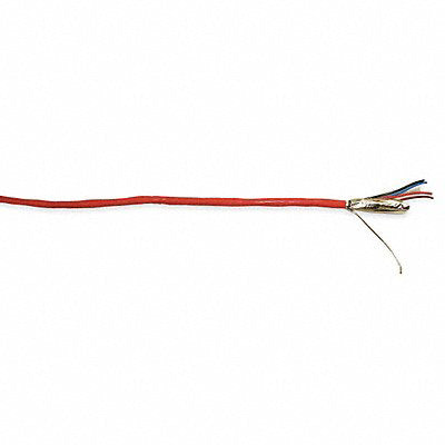 CAROL, Data Cable,riser,4 Wire,red,500ft (1 Uni