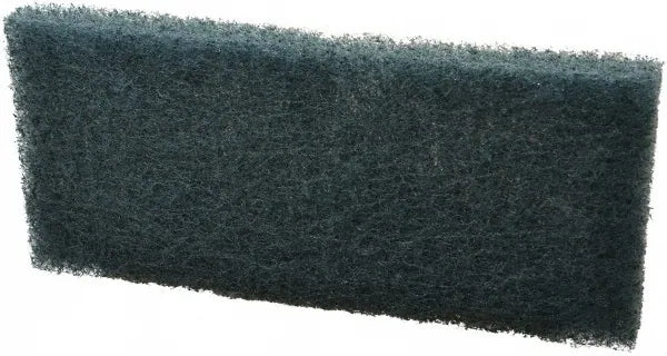 3M, 10" Long X 4-5/8" Wide X 1/2" Thick Cleansing Pad heavy-duty, Black.