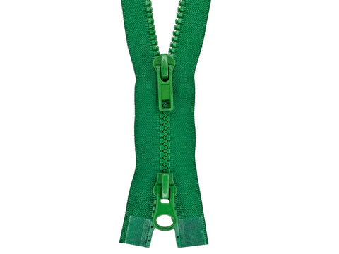 PROPPER, Size 38 Long, Green, Two Way Zipper, Fla