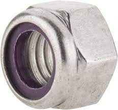VALUE COLLECTION,7/16-14 Unc 18-8 Hex Lock Nut With Nylon
