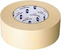 Tapes, 2" Wide X 60 Yd Long Tan Paper Masking T