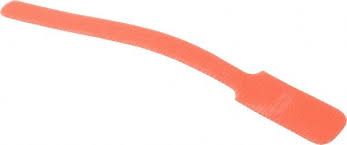 SPEEDTECH, 6" Long Orange Nylon & Polyethylene Hook