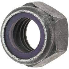 VALUE COLLECTION,7/16-14 Unc Grade B Hex Lock Nut With Ny