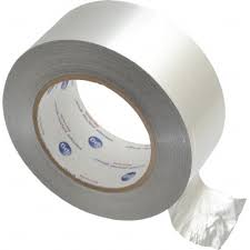 INTERTAPE, 2" X 60 Yds Silver Foil Tape5 Mil, Acryl