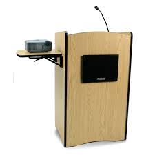 AMPLIVOX SOUND SYSTEMS, Lectern,multimedia Computer,nonsnd,chrry