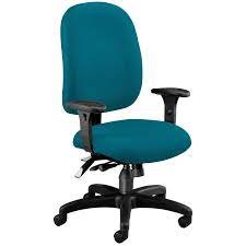 OFM INC,Computer Task Chair W/arms,teal Vinyl (1