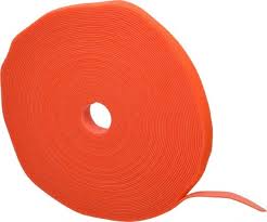 SPEEDTECH, 75' Long Orange Nylon & Polyethylene Hoo