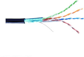 BELDEN, Ethernet Cable,cat5e,24 Ga.,blk,500 Ft.