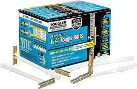 TOGGLER,1/4" Screw, 6-1/4" Long, 3/8 To 3-5/8" T