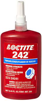 LOCTITE, 250 Ml Bottle, Blue, Medium Strength Liq