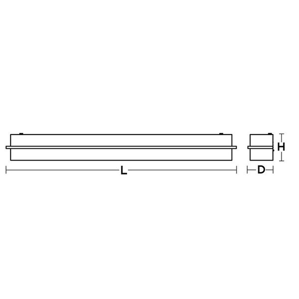 Apex - Vanity Light Fixture - 4 Ft, Lamp Type: Led