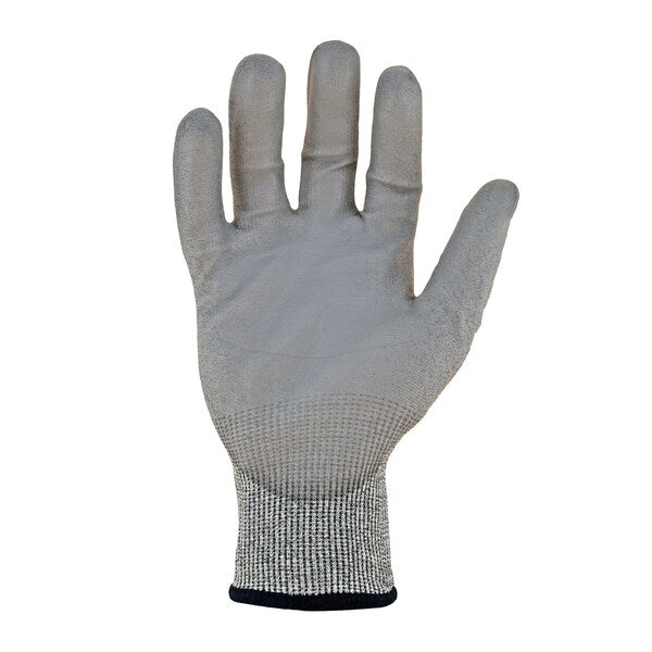 Bluwolf 18 ga. ANSI A4 Cut Resistant Gloves, PU Palm Coating, TPR Knuckle & Finger Guards, XL