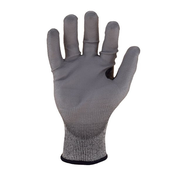 Bluwolf Cut Resistant 18 ga.ANSI A4 Gloves, Polyurethane Palm Coating/TPR Knuckle/Finger Guards, M