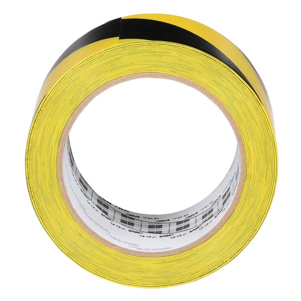 Striped Vinyl Tape, 5.0 Mil, 3