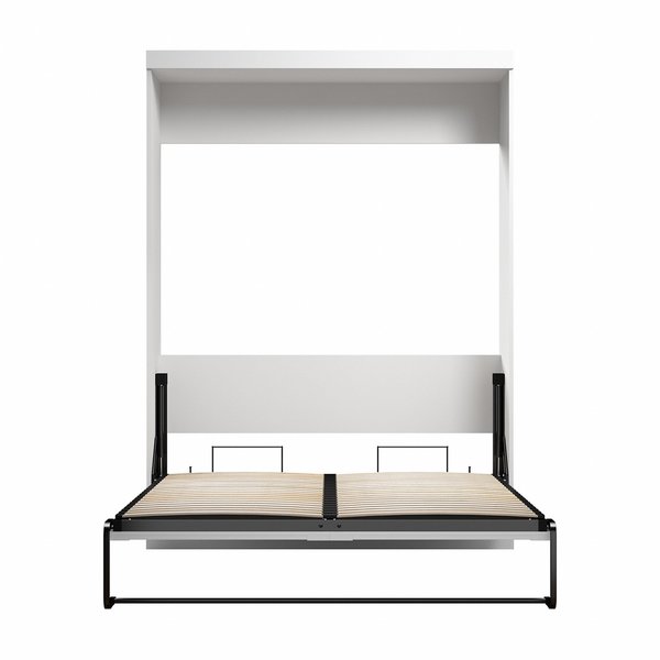 Queen Wall Bed, Pur, White