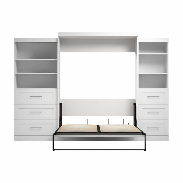 Wall Queen Bed Kit, Pur, White, 126