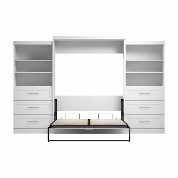 Queen Wall Bed Kit, Pur, White, 136