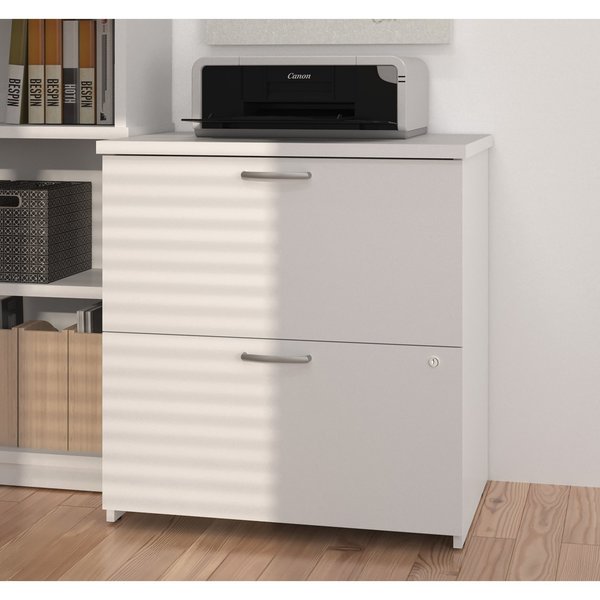 Universel 29W Lateral File Cabinet  in white