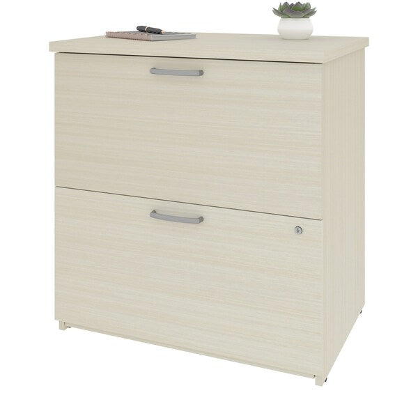 Universel 29W Lateral File Cabinet  in white chocolate