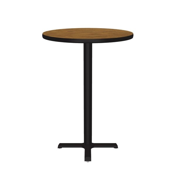 Standing Height CafÃ© Bistro and Breakroom Pedestal Table, 42