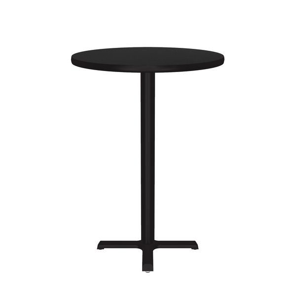 Standing Height CafÃ© Bistro and Breakroom Pedestal Table, 42