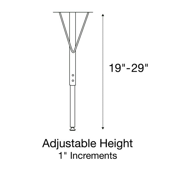 Rectangle Adjustable Height Activity Kids School Table, 24