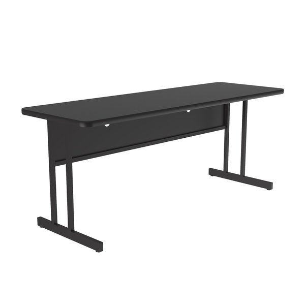 Rectangle Computer or Training Desk Height Work Station, 24