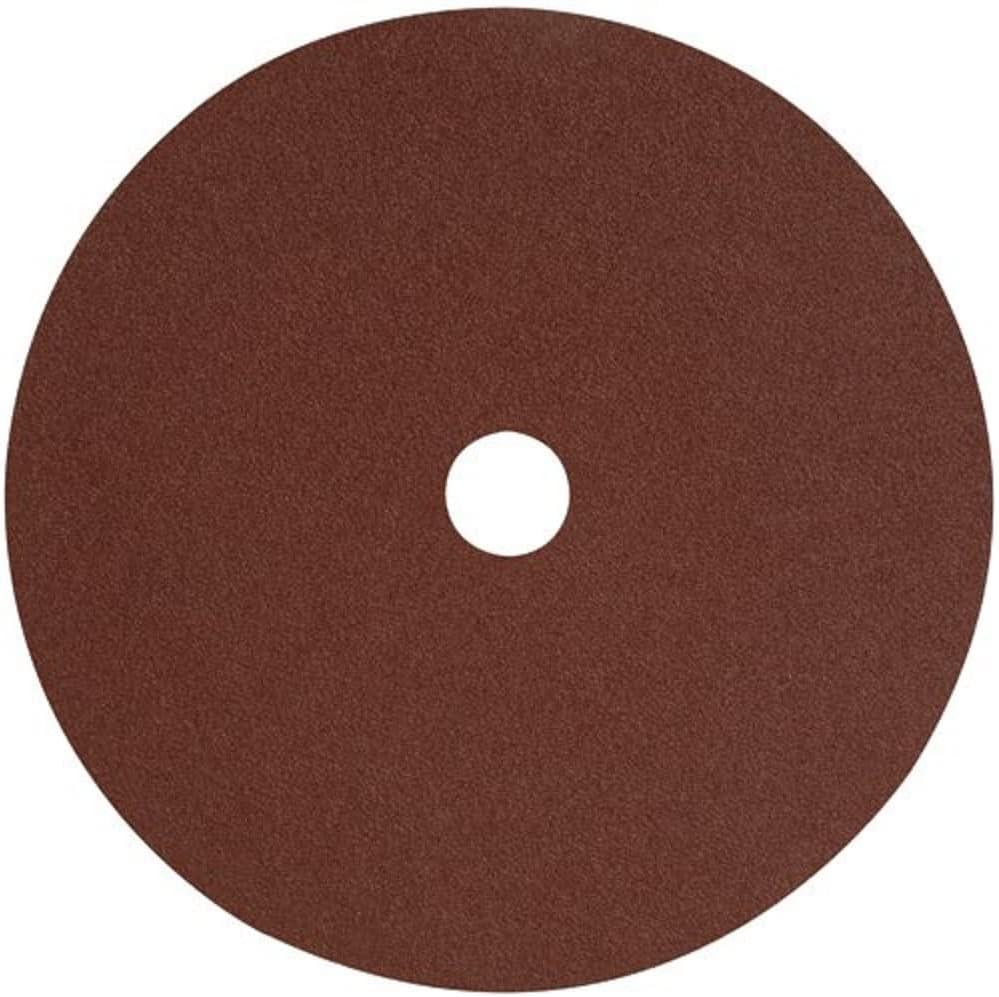 SAIT, 9-1/8" Diam 7/8" Hole 120 Grit Fiber Disc  Aluminum Oxide, 6,500 Max Rpm