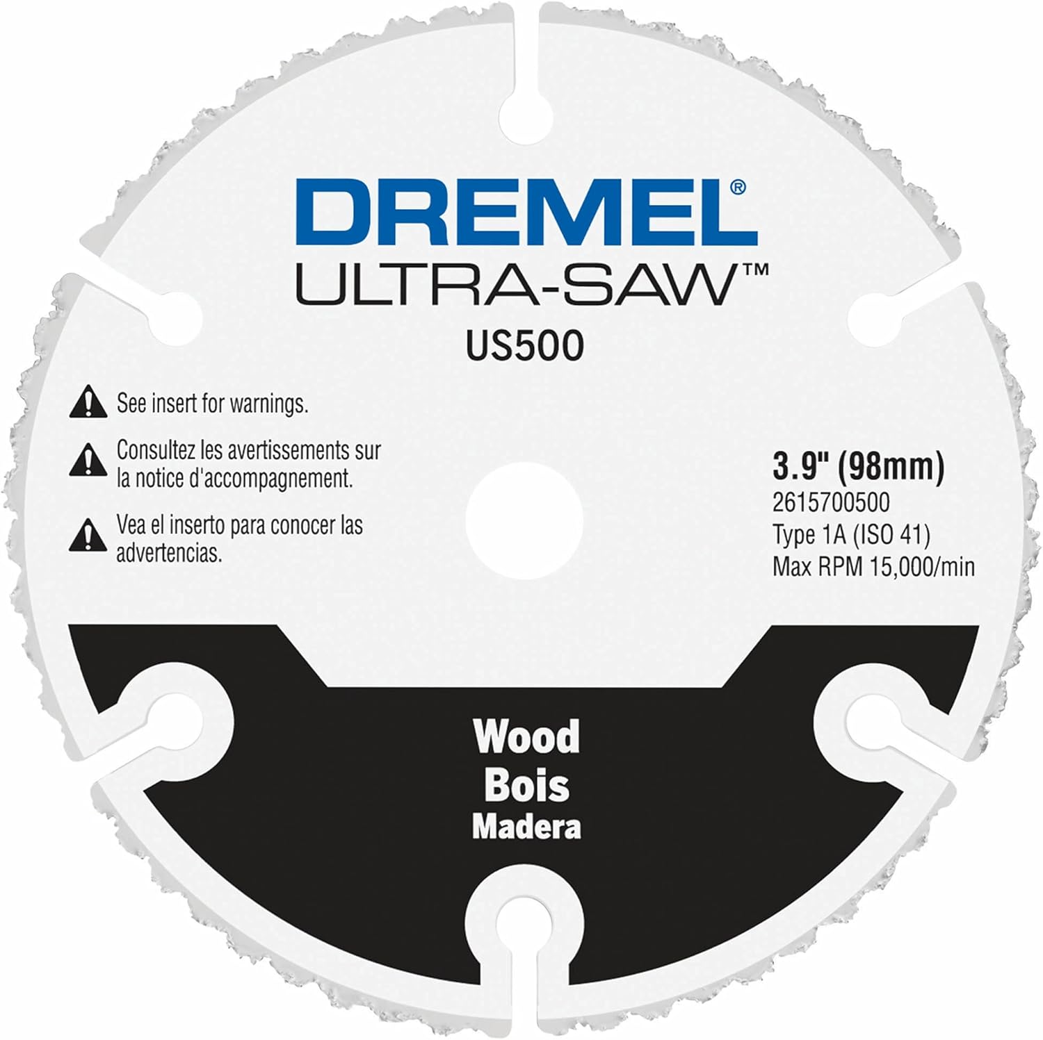 DREMEL, 4" Carbide Wood Cutting Wheel, Cut Off Wheel