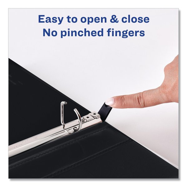 HD View Binder w/DuraHinge and Locking One Touch Slant Rings, 1/2