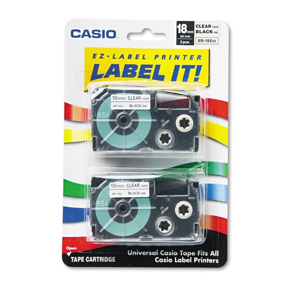 Label Printer Cassette, for KL-120/820, Pk2