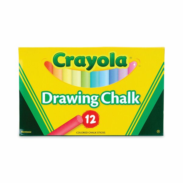 Drawing Chalk, Assorted, PK12
