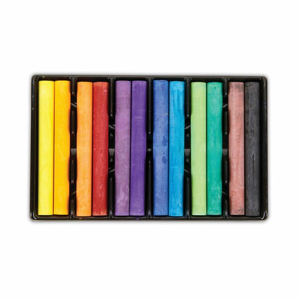Drawing Chalk, Assorted, PK12