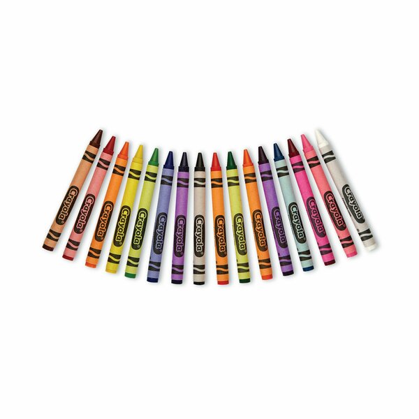 Crayon, Classic Color, Assorted, PK16