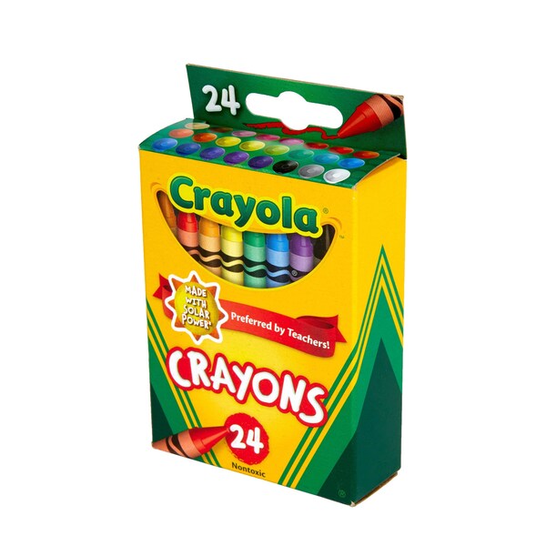 Crayon, Classic Color, Assorted, PK24