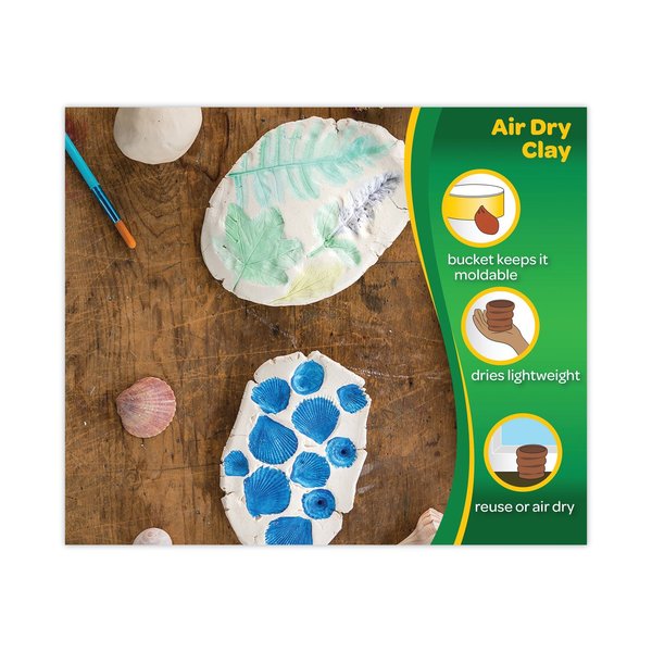 Air-Dry Clay, 25 lb., White