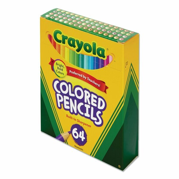 Short Colored Pencils, PK64