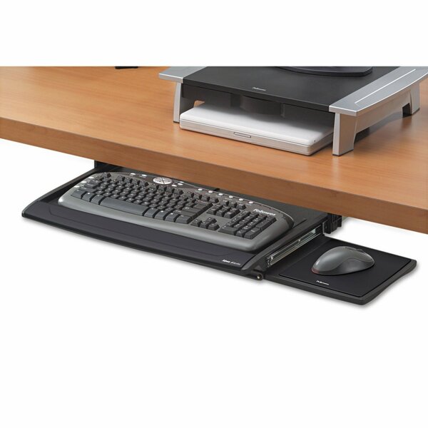 Drawer, Keyboard, Under, Black/Silver